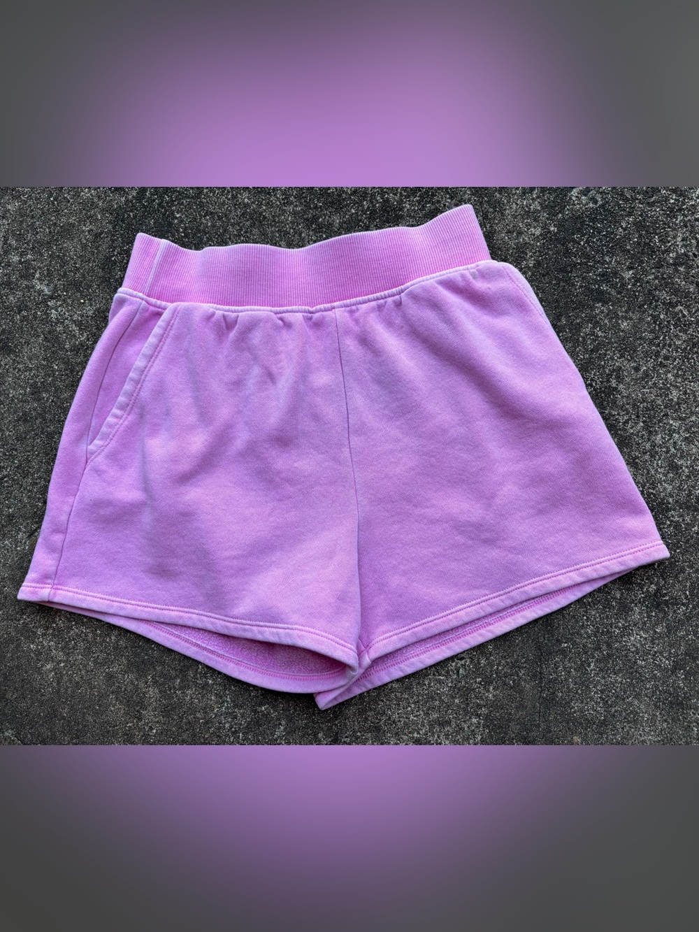 SO Women's Lilac Athletic Sweat Shorts